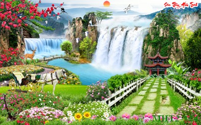 Phong cảnh sơn thủy hữu tình MHT2-124